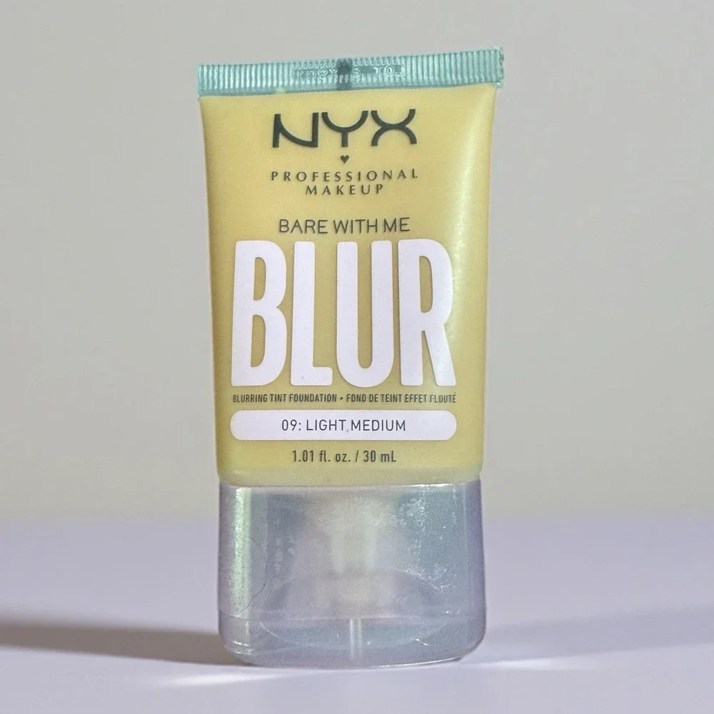 NYX Bare‎ With Me Blur Tint 09 Light Medium Matte Foundation 1.01oz New Sealed